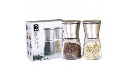 China Refillable Mini Spice Salt Pepper Grinder Adjustable Coarseness Household Kitchen Tools supplier