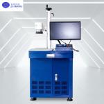 Smart Fiber Laser Marking System Serial Codes Logos Traceability