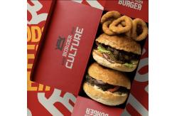 China Wholesale customized printing eco-friendly and recyclable hamburger boxes supplier