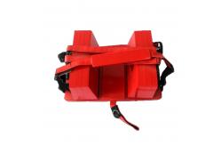 China 560MM Emergency Rescue Stretcher Foam Spine Board With Head Immobilizer supplier