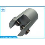 SGS Art Cable Hanging System Acrylic Clamps With Steel Wire Rope For Gallery Hanging System for sale