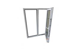 China Tilt And Turn Flush Upvc Balcony Windows Double Glazed supplier