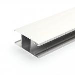 Silver Anodized 6m 0.8mm Aluminum Door Frame Extrusions