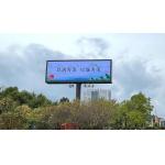 Full Color Outdoor Led Advertising Screens P4  SMD 3535  waterproof iron cabinet ,3840hz refresh rate for sale