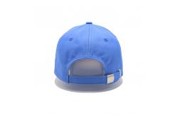 China Customized 6 Panel Baseball Cap With Unstructured Design And Cotton Sweatband Embroidery Logo supplier