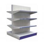 Pegboard Supermarket Metal Display Shelving for sale