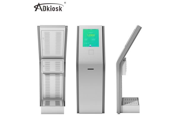 17Inch Multi Function Self Service Kiosk 110V LCD Touch Screen Customized