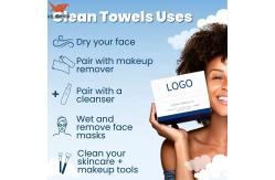 China Face Towel Biodegradable Large Clean Skin Club Towels supplier