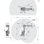 ODM Kawasaki Robot Arm RS080N Programmable Robotic Arm For Handling
