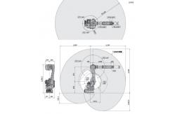 China ODM Kawasaki Robot Arm RS080N Programmable Robotic Arm For Handling supplier