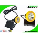 Cree Source LED Mining Light IP68 10000lux 6.6Ah Battery With Silicon Button