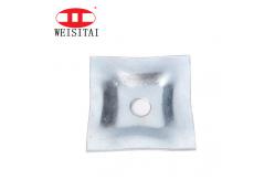 China 5mm Cold Galvanizing Washer Plate For Formwork Tie Rod System supplier