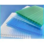 UV Protective Polycarbonate Multilayers Hollow Plastic Sheet With B1 Fire Rate