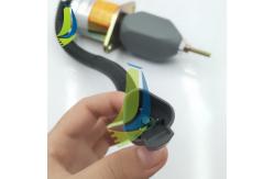 China 1751ES-12A3UC12B1S Fuel Shutoff Solenoid For R210-5 Excavator supplier