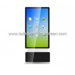 65 Rotate Android  IR Touch Screen LCD Display Kiosk with Remote Control Monitor for sale