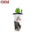 Customized Plastic Figurine OEM Cup Topper Figures Create Birthday Figure Cup Decoration for sale