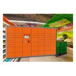 Shopping Mall Cabinet Rental Lockers , Bar Code Electronic Smart Storage Lockers for sale