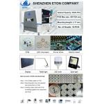 9000CPH Automatic SMT Pick And Place Machine 8KW 0.04mm Precision