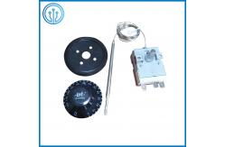 China SUS 400C Auto Reset Bimetal Temperature Switch UL TUV Bulb And Capillary Thermostat supplier