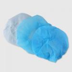 Disposable Non Woven Bouffant Round Cap For Lab And Surgical Spa Shower Cap for sale