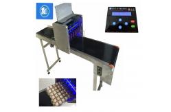 China 6 Heads Eggs Continuous Ink System Printer With Custom English / Chinese Font supplier