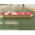 150mm Thickness Rockwool Sandwich Panel For Wall Building Warehouse for sale