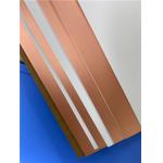low DK 2.55 F4BME255 PTFE glass fabric reinforced Copper Clad Laminate F4BME paired with reverse-treated (RTF) copper foil for sale