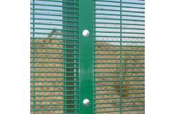 China Welded Wire Mesh Anti Climb 358 High Security Fence For Prison supplier