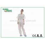 Non Irritating 45gsm SMS Disposable Pajamas Wth Shirt And Trousers For Operation