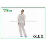 Non Irritating 45gsm SMS Disposable Pajamas Wth Shirt And Trousers For Operation for sale