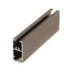 6063 Bronze Anodized Sliding Windows Aluminum Profiles Frame