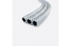 China FDA Oxygen Generator Braided Silicone Tubing Reinforced Fiber Braided Hose supplier