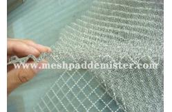 China Wave Depth And Width Crimped 0.23mm Knitted Wire Mesh supplier