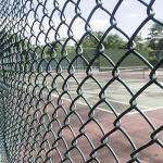 9 Gauge Heavy Duty Industrial PVC Chain Link Fence 6ft X 50ft for sale