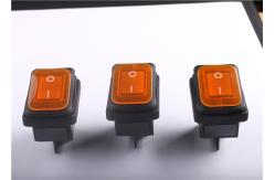 China Red Waterproof Led Rocker Switch supplier
