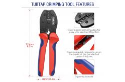 China Practical Ergonomic MC4 Crimping Tool Kit , Portable MC4 Connector Crimping Tool supplier