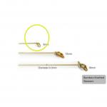 Party Decorations Bamboo Knot Skewers 6cm Appetizer Picks For Food for sale