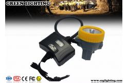 China IP68 8000 Lux 156 Lum Coal Mining Lights With USB Charger ATEX Approved supplier