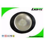 Black Cordless LED Mining Light , Mining Cap Lights For Mountian - Climbing / Hiking for sale