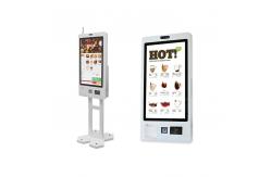 China Android Payment Terminal Kiosk Wall Mounted Restaurant Food Ordering Terminal supplier