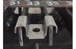 China Galvanized Steel Bar Grating Clips VC Coated Feature OEM Service supplier
