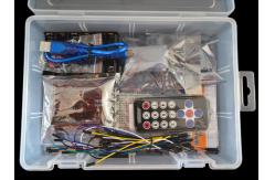 China 1602 LCD Servo Motor Dot Matrix Breadboard LED UNO R3 Starter Kit supplier