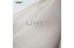 China Wool Necktie Interlining Plain Weave / Polyester Tie Interlining Good Elasticity supplier