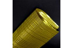 China Art Laminated Glass Interlayer Bronze Woven Mesh Pattern Designer supplier