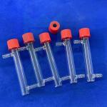 High Temperature Corrosion Resistant Sealed Quartz Thread Pipe For University Laboratory for sale