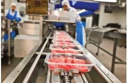 China Plastic Box Compact Tray Packing Machine Food Container Sealing Machine supplier