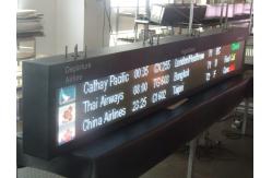 China SMD LED Airport Flight Schedule Screen Route Guidance Terminal supplier
