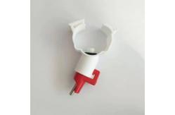 China PP ABS 304 Stainless Nipple Drinker For Poultry Farming supplier
