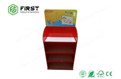 China Four Layers Damp Proof Cardboard Retail Display Stands For Advertising supplier