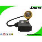 6.8Ah Panasonic Battery Rechargeable LED Headlamp With Low Power Warning Safety Rope